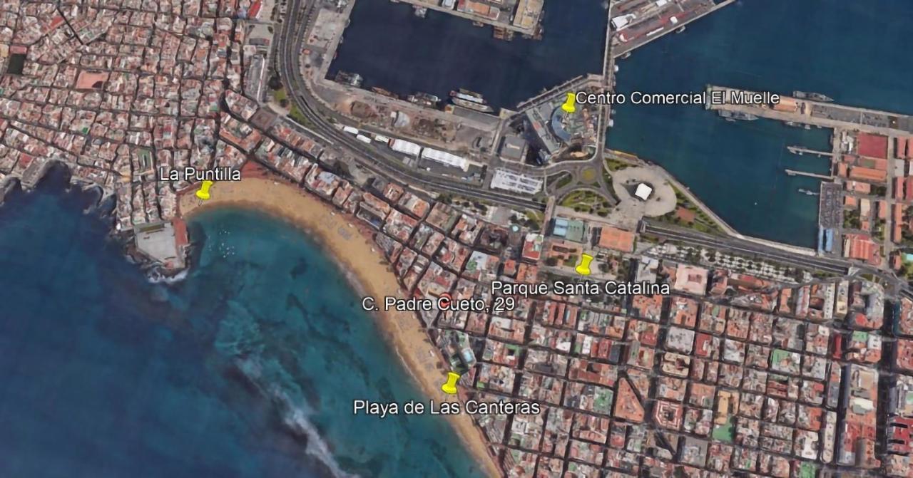 Flatguest Blue Sea - Canteras Beach - Balcony Las Palmas de Gran Canaria Eksteriør billede